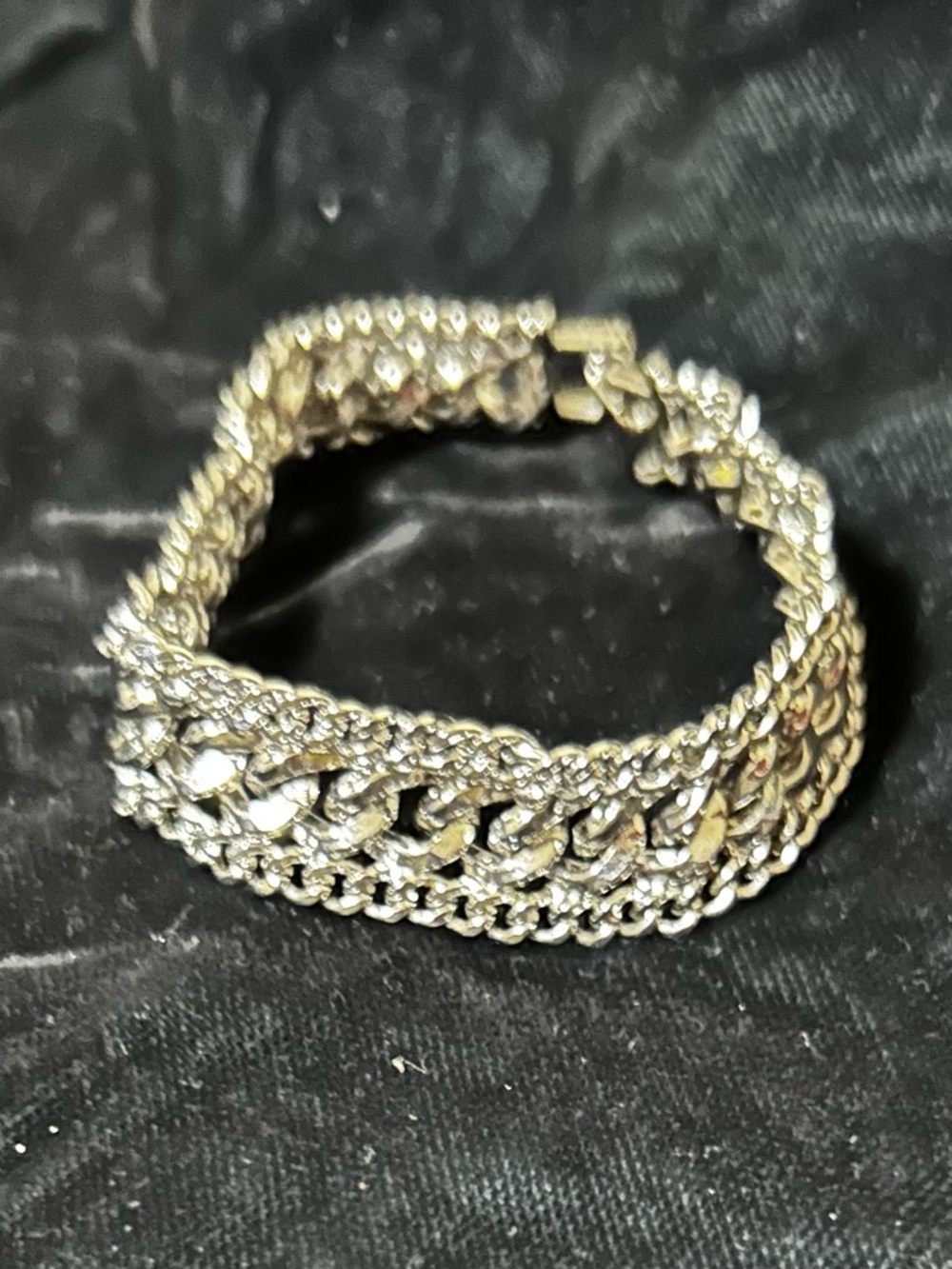 Sarah Coventry Gold-Tone Multi-Row Link Bracelet